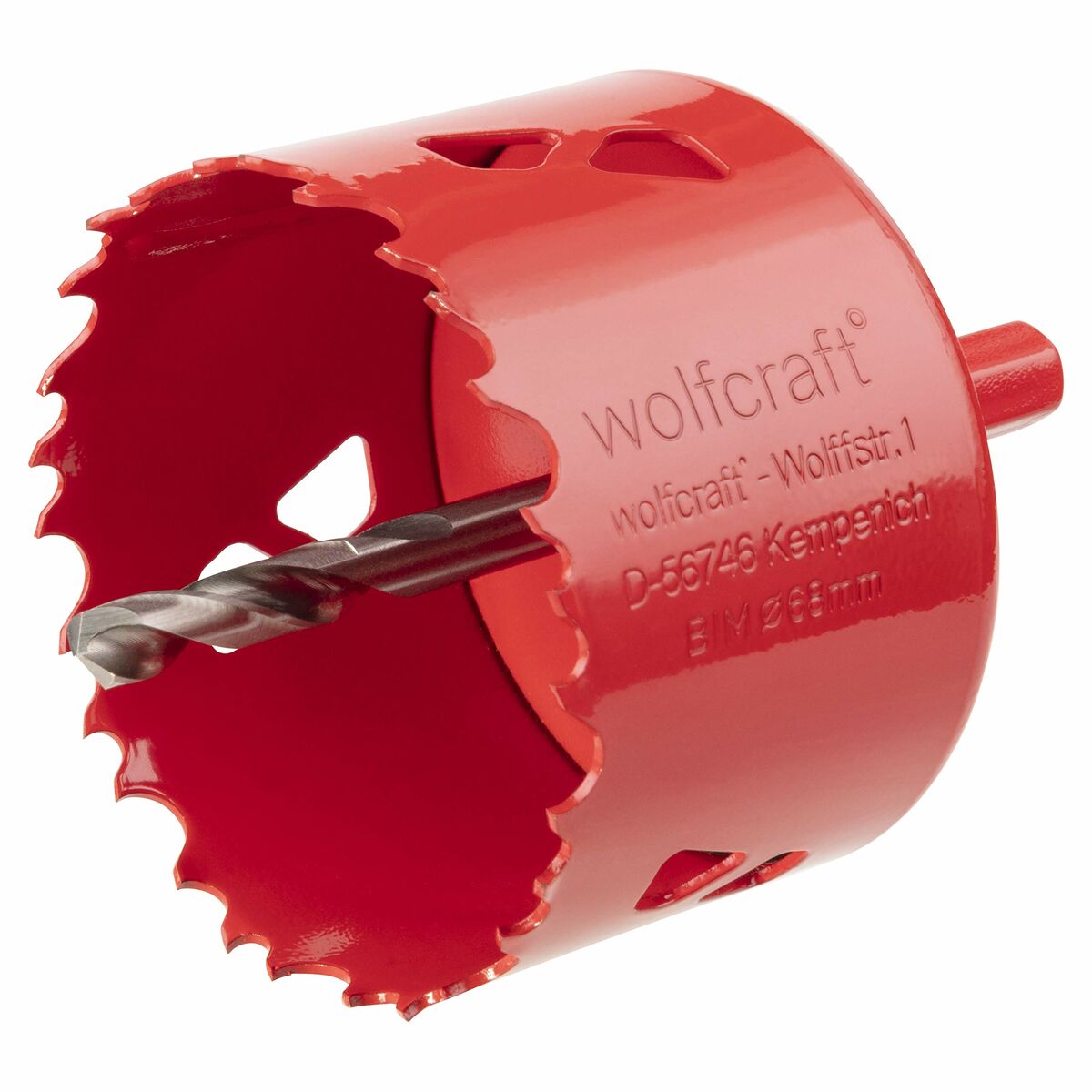 Broca de coroa/fresadora Wolfcraft